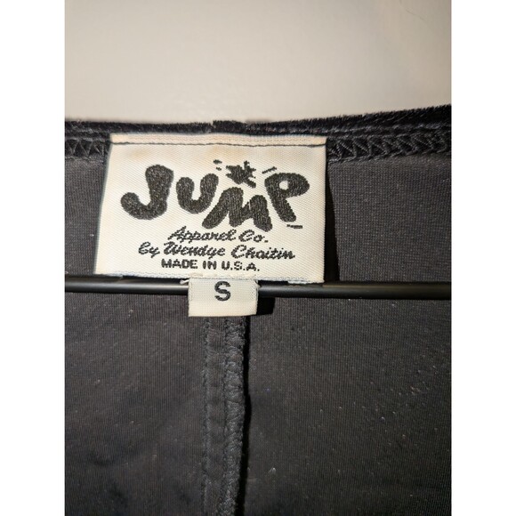 Vintage 1970s/80s JUMP Apparel Co Long Velvet Wrap Jacket Made in USA Halloween - Picture 7 of 7